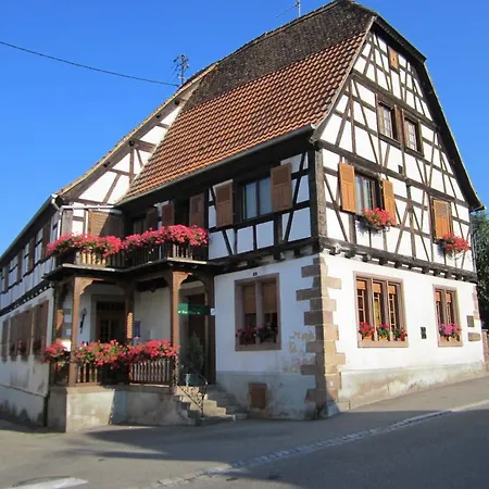 בית הארחה Chambres Et Table D'hotes Au Canon Andlau